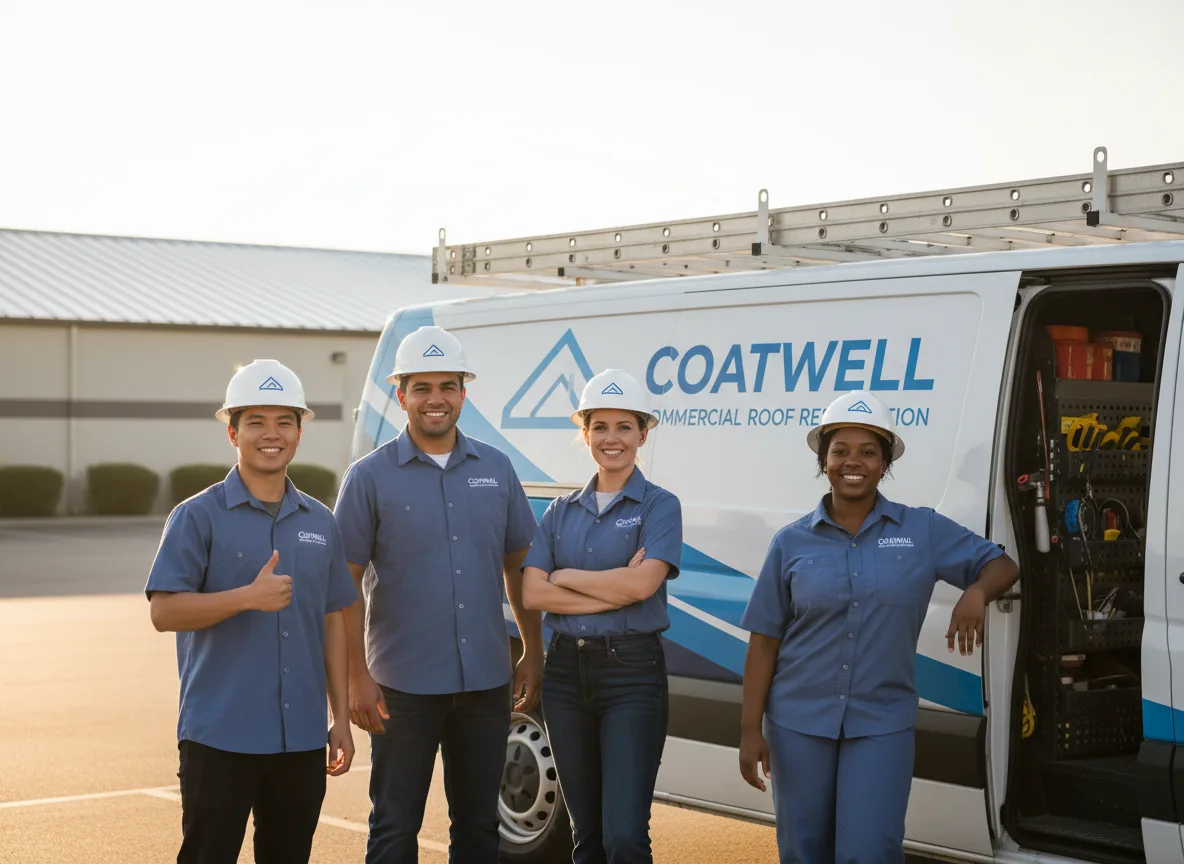 Commercial roof coating company in Palisades, WA